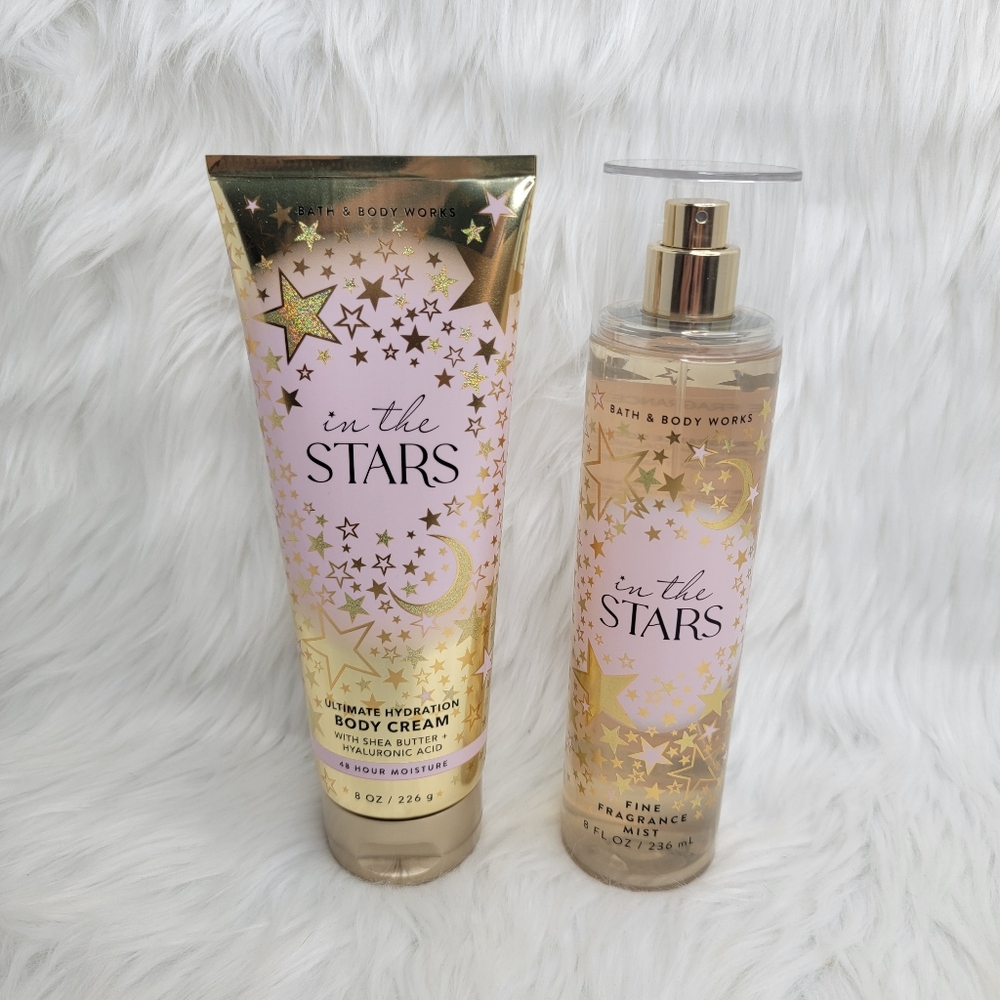 Bath & Body Works In The Stars Mist & Lotion Set.